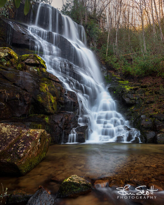 Eastatoe Falls Vantage Point