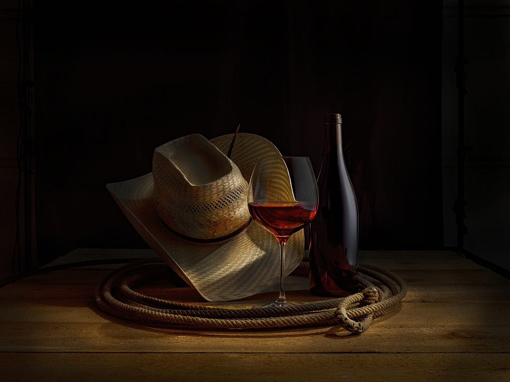 Cowboy Wine by Steve Scott Photography